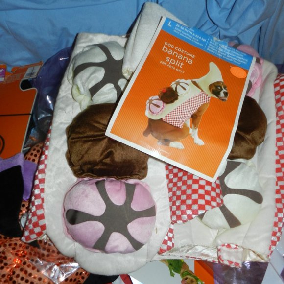 🐕Ice Cream Sundae Deluxe Costume Dog Pet Costume & HAT 💥Several sizes💥 New - Picture 1 of 12
